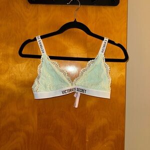 Victoria's Secret Lace Bralette - Soft Mint